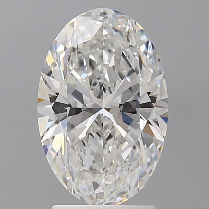 2.59 Carat E-VVS2 Oval Lab Diamond