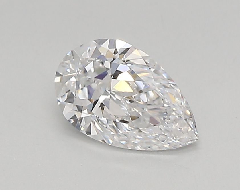 0.65 Carat D-VVS2 Pear Lab Diamond