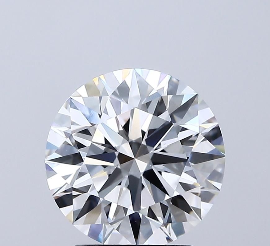 2.55 Carat F-VVS2 Round Lab Diamond