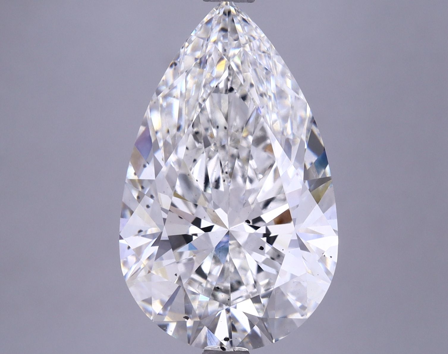 5.88 Carat F-SI1 Pear Lab Diamond