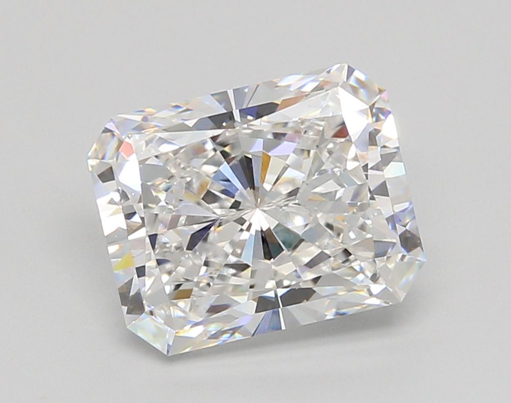 3.77 Carat D-VVS2 Radiant Lab Diamond