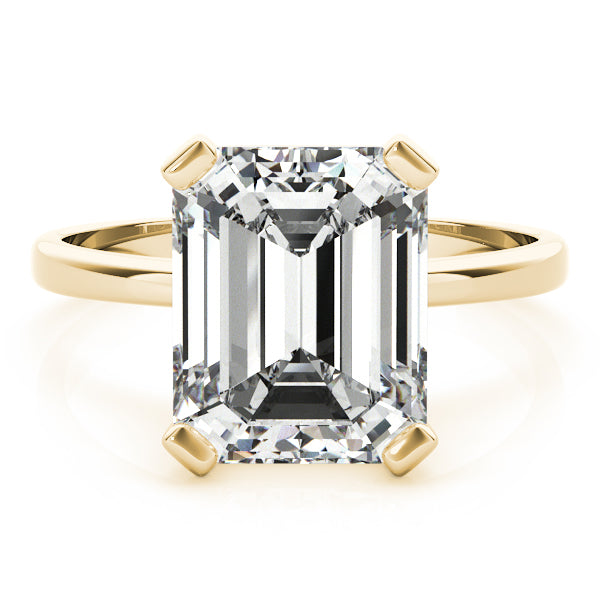 Noemi Emerald Lab Grown Diamond Solitaire Engagement Ring IGI Certified