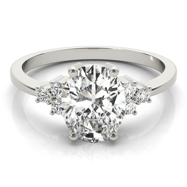 Alexandria Oval Diamond Engagement Ring-VIRABYANI