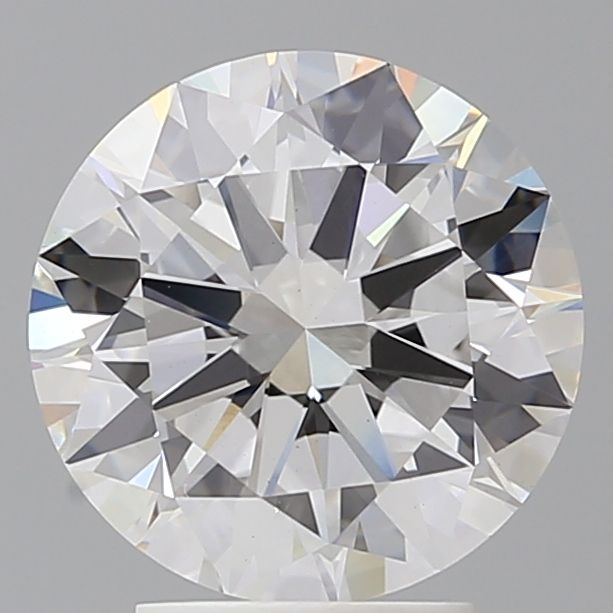 3.52 Carat F-VS1 Round Lab Diamond