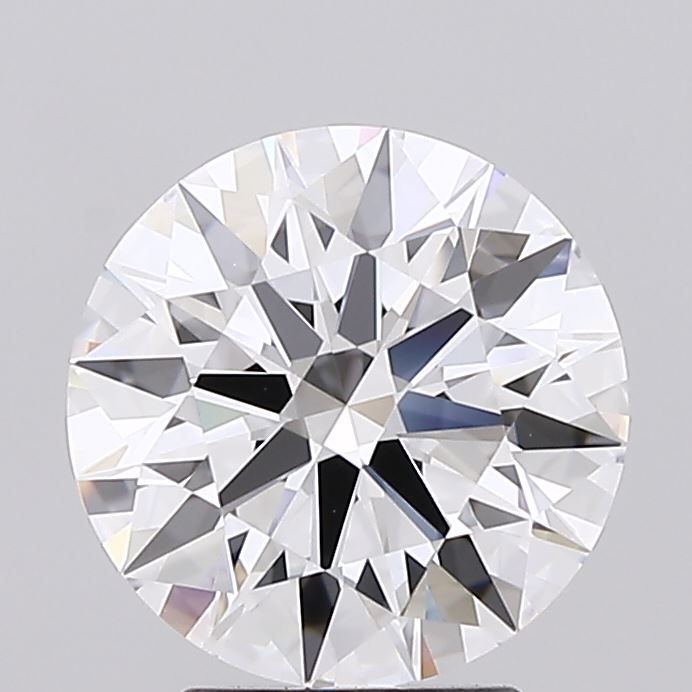 3.21 Carat D-IF Round Lab Diamond