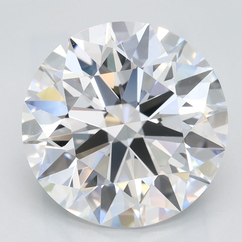3.28 Carat D-IF Round Lab Diamond