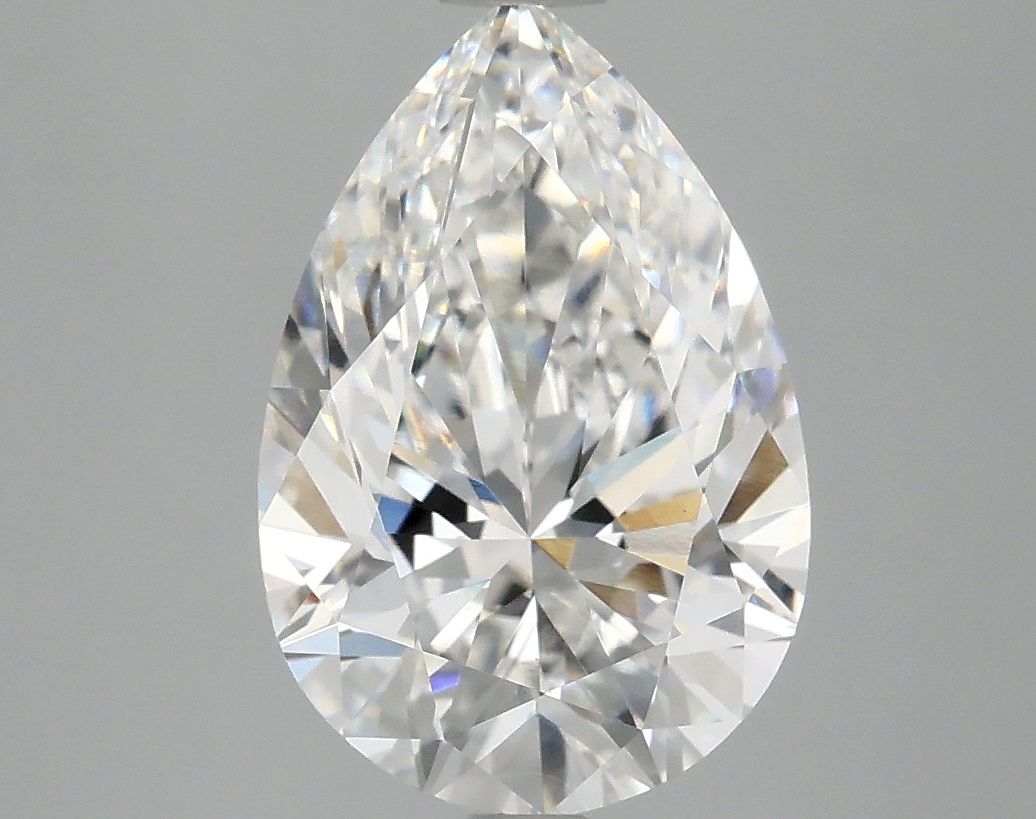 3.02 Carat E-VS1 Pear Lab Diamond