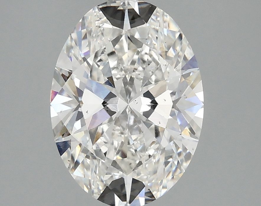 2.52 Carat F-SI1 Oval Lab Diamond