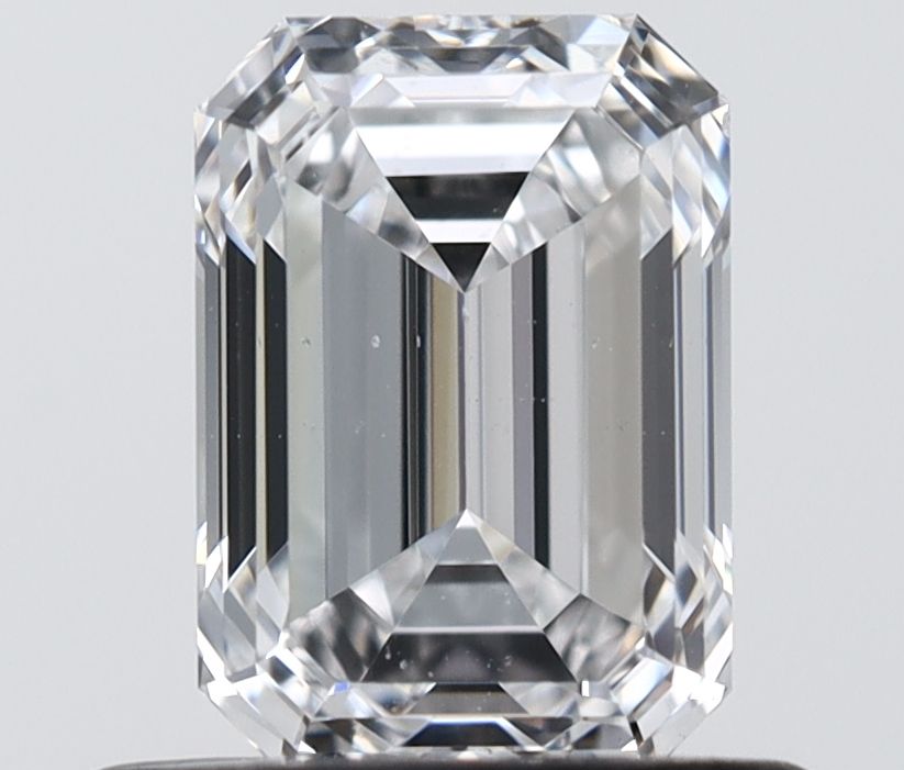 0.70 Carat D-VS2 Emerald Cut Diamond