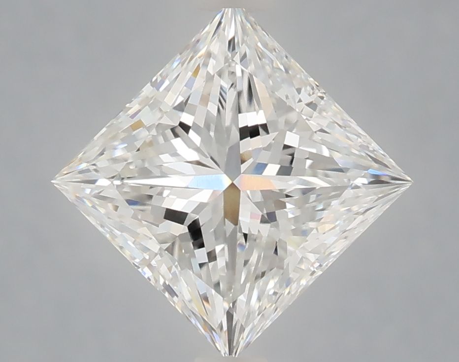 2.86 Carat F-VVS2 Princess Lab Diamond