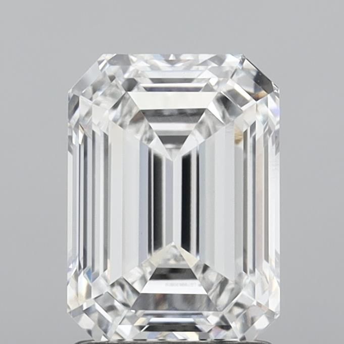 2.18 Carat E-VVS2 Emerald Lab Diamond