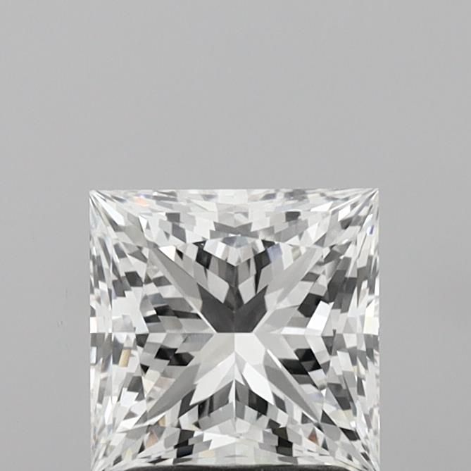 1.90 Carat E-VVS1 Princess Lab Diamond