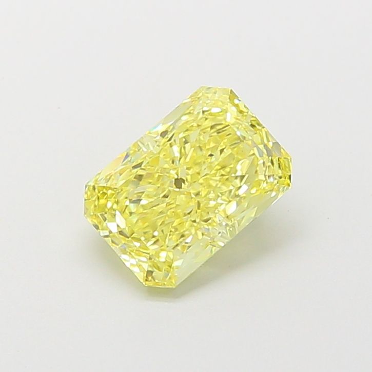 1.52 Carat Radiant Cut Fancy Yellow