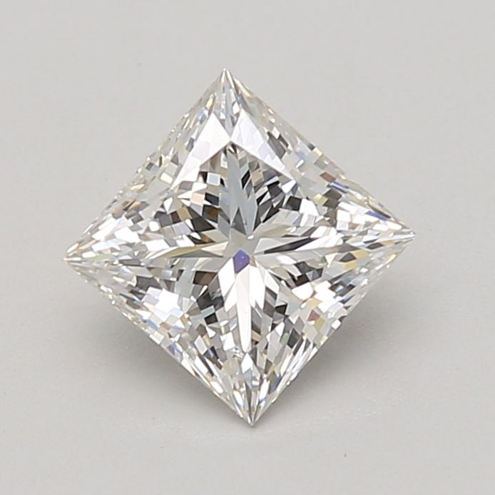 1.52 Carat F VVS2 Princess Lab Diamond