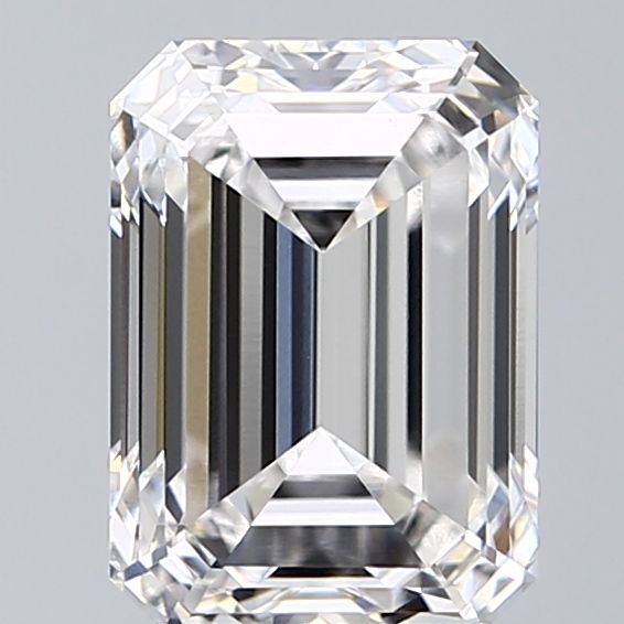 3.08 Carat D-VVS2 Emerald Lab Diamond