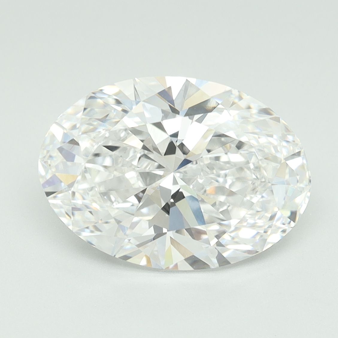 3.71 Carat D-VVS2 Oval Lab Diamond