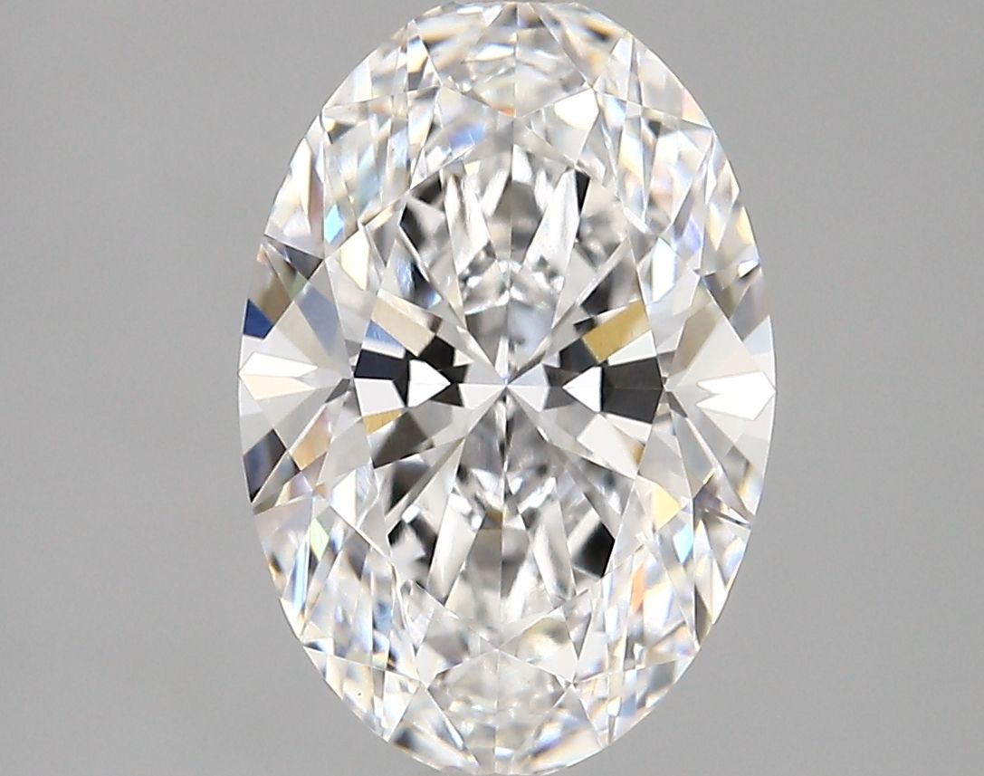 3.44 Carat D-VVS2 Oval Lab Diamond