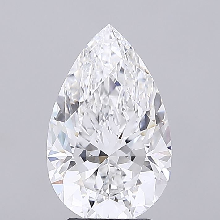 3.30 Carat E-VS1 Pear Lab Diamond