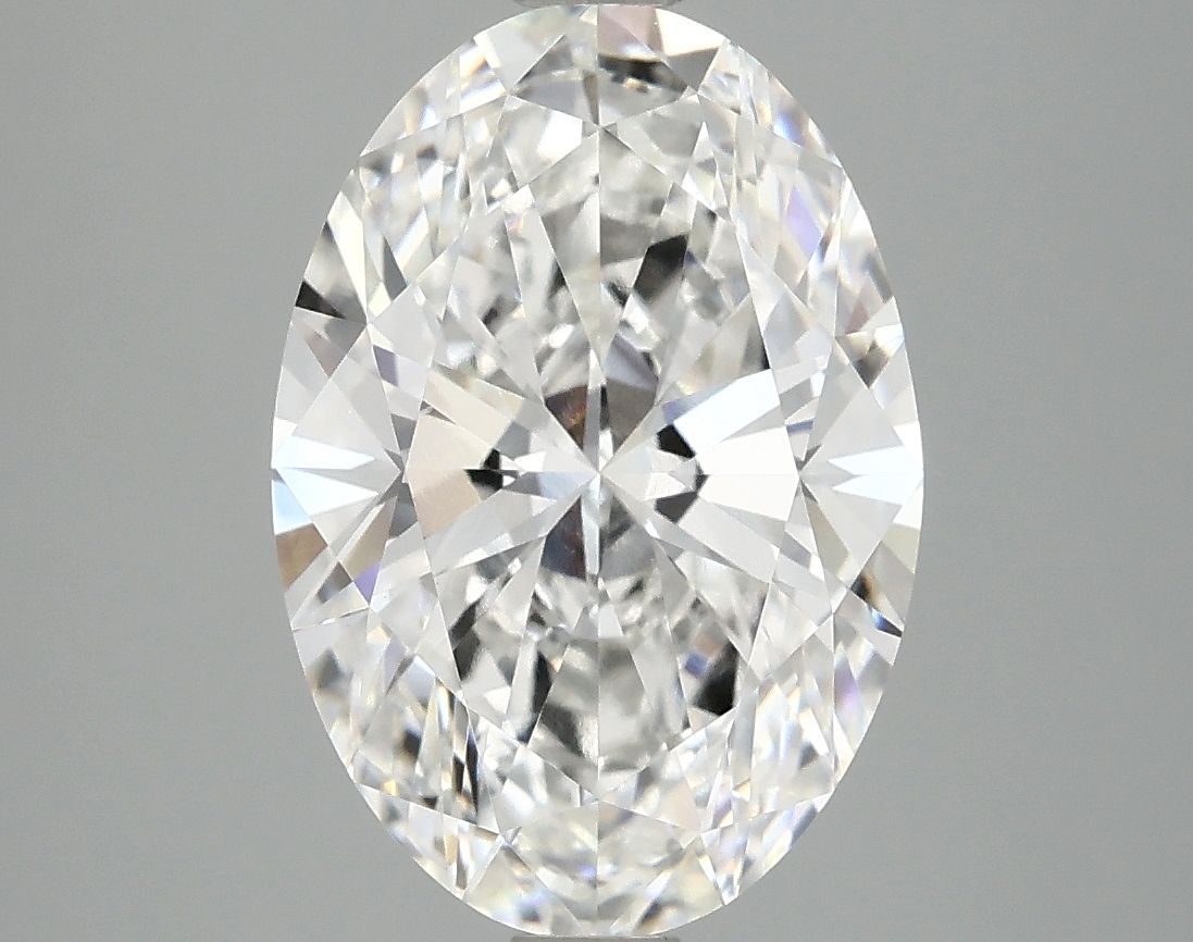 3.91 Carat F-VS1 Oval Lab Diamond