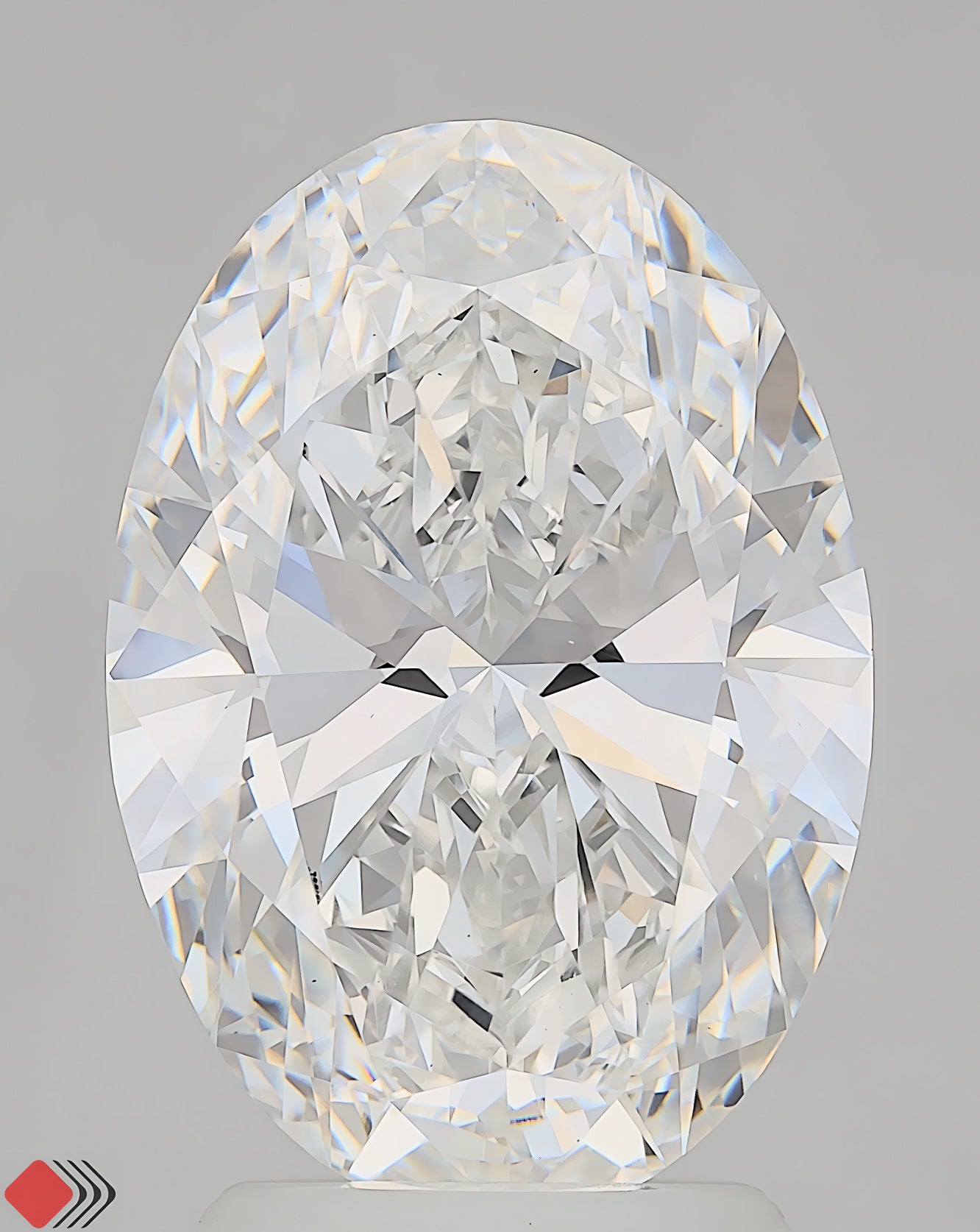 3.06 Carat E-VS1 Oval Lab Diamond