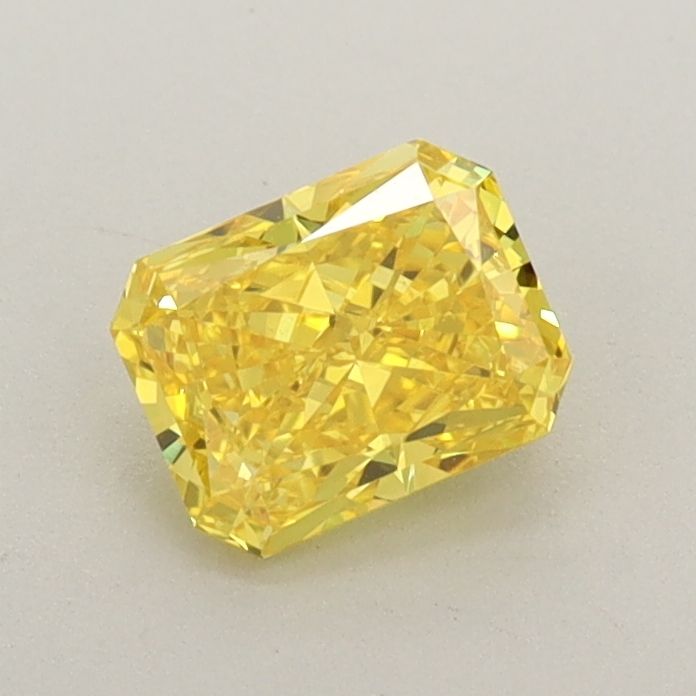 0.62 Carat Radiant Cut Fancy Yellow