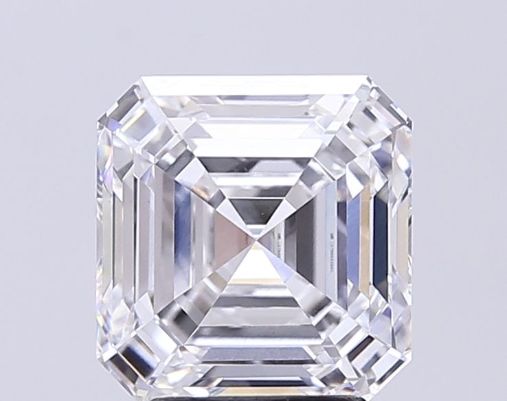 4.03 Carat D-VVS2 Asscher Lab Diamond