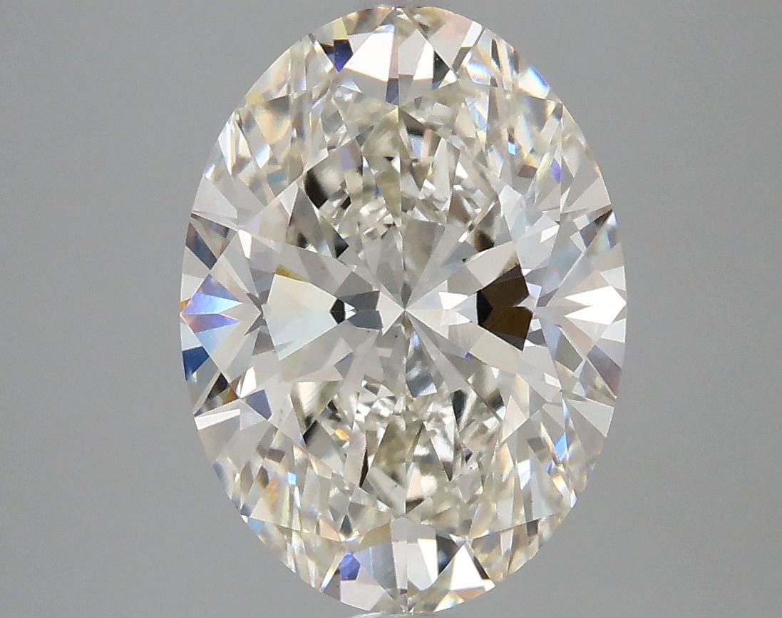 4.36 Carat H-VS1 Oval Lab Diamond