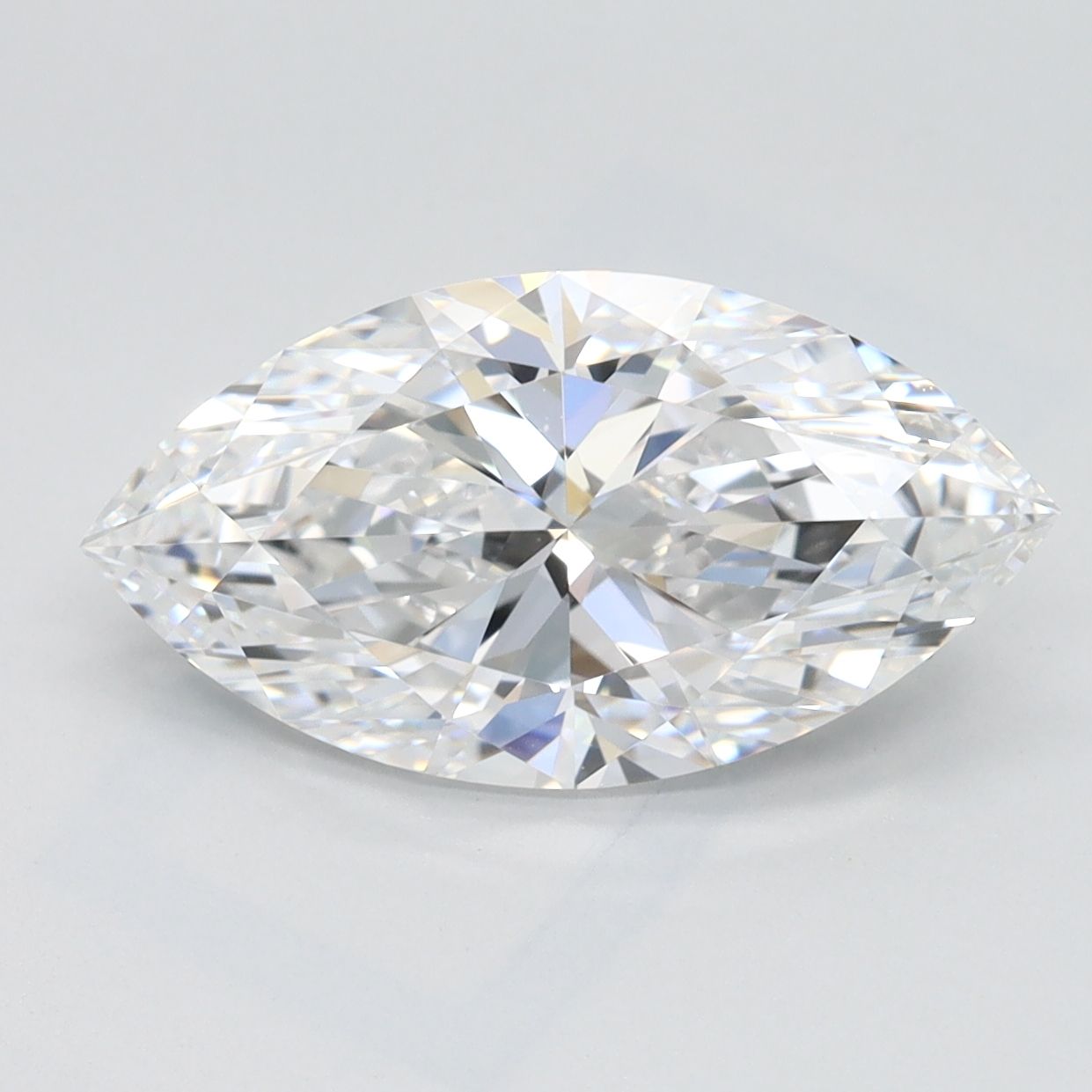 2.43 Carat D-VVS1 Marquise Lab Diamond