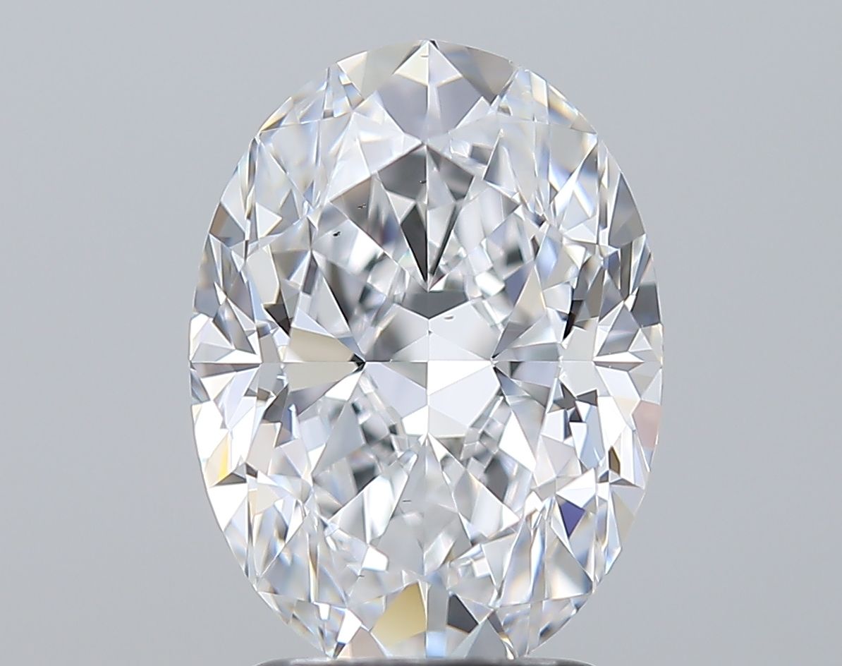 2.51 Carat D-VS2 Oval Cut Diamond