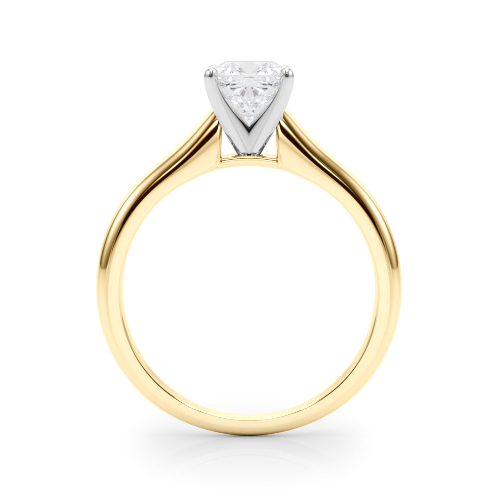 Isabella Cushion Lab Grown Diamond Solitaire Engagement Ring IGI Certified