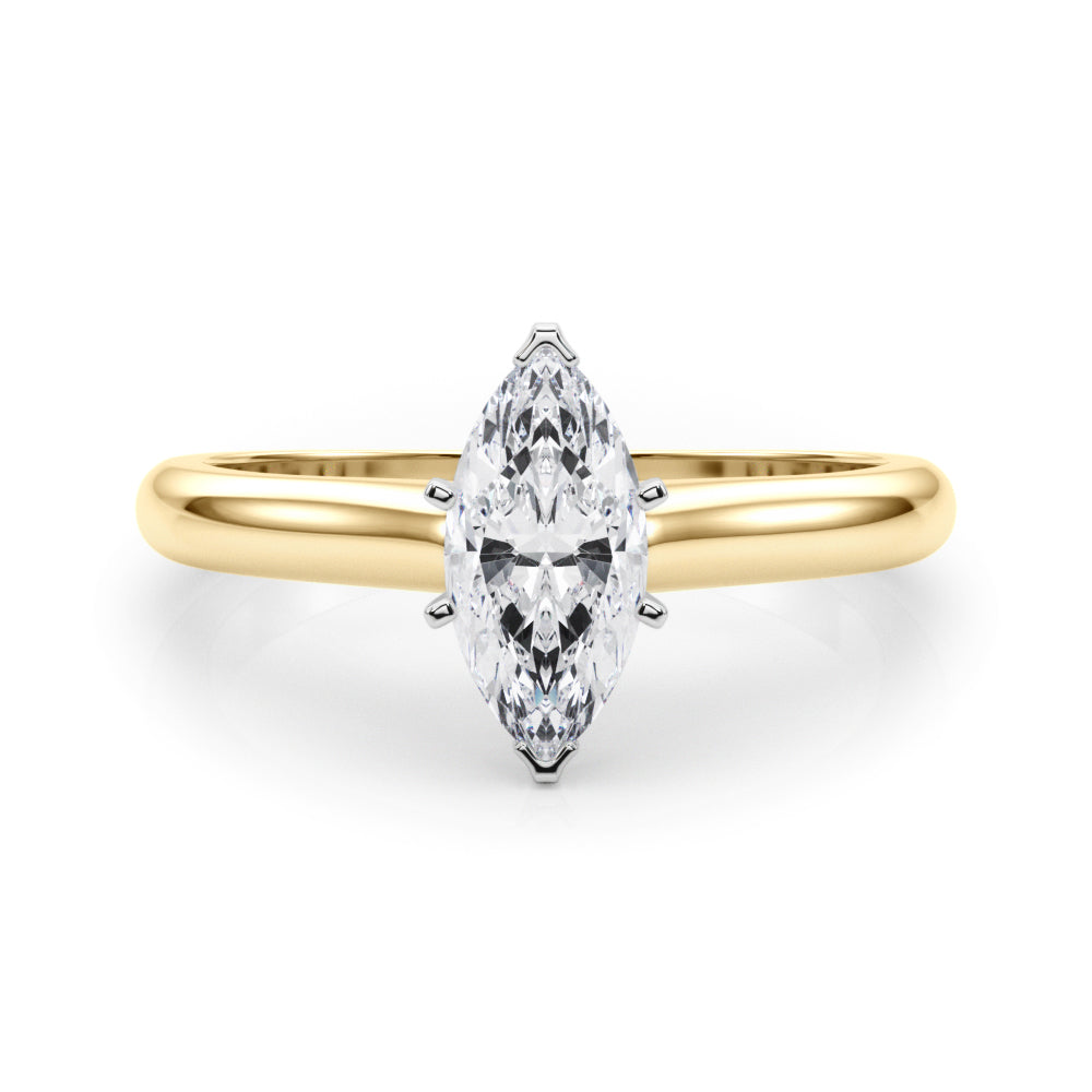 Isabella Marquise Lab Grown Diamond Solitaire Engagement Ring IGI Certified