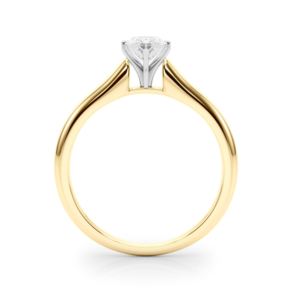 Isabella Marquise Diamond Solitaire Engagement Ring
