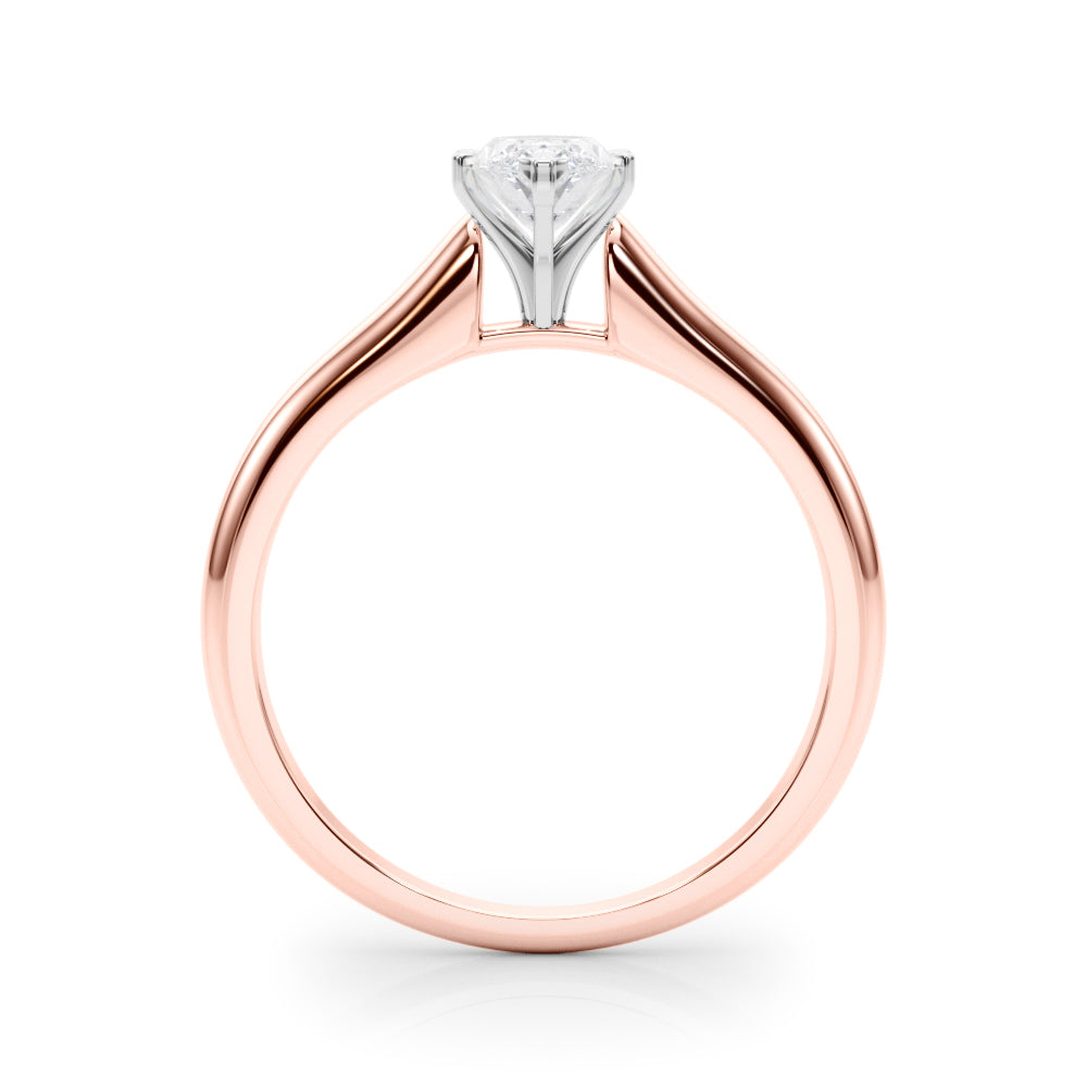 Isabella Marquise Diamond Solitaire Engagement Ring-VIRABYANI