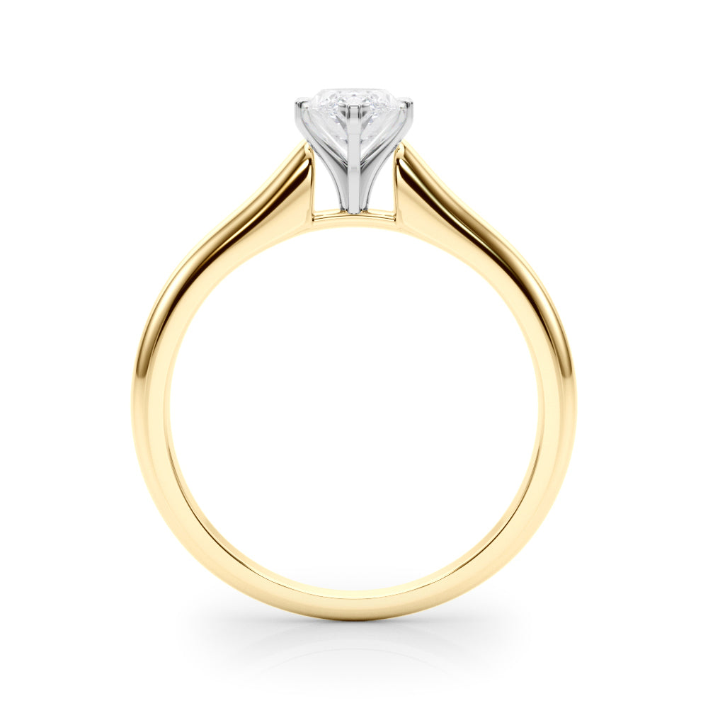 Isabella Marquise Lab Grown Diamond Solitaire Engagement Ring IGI Certified-VIRABYANI