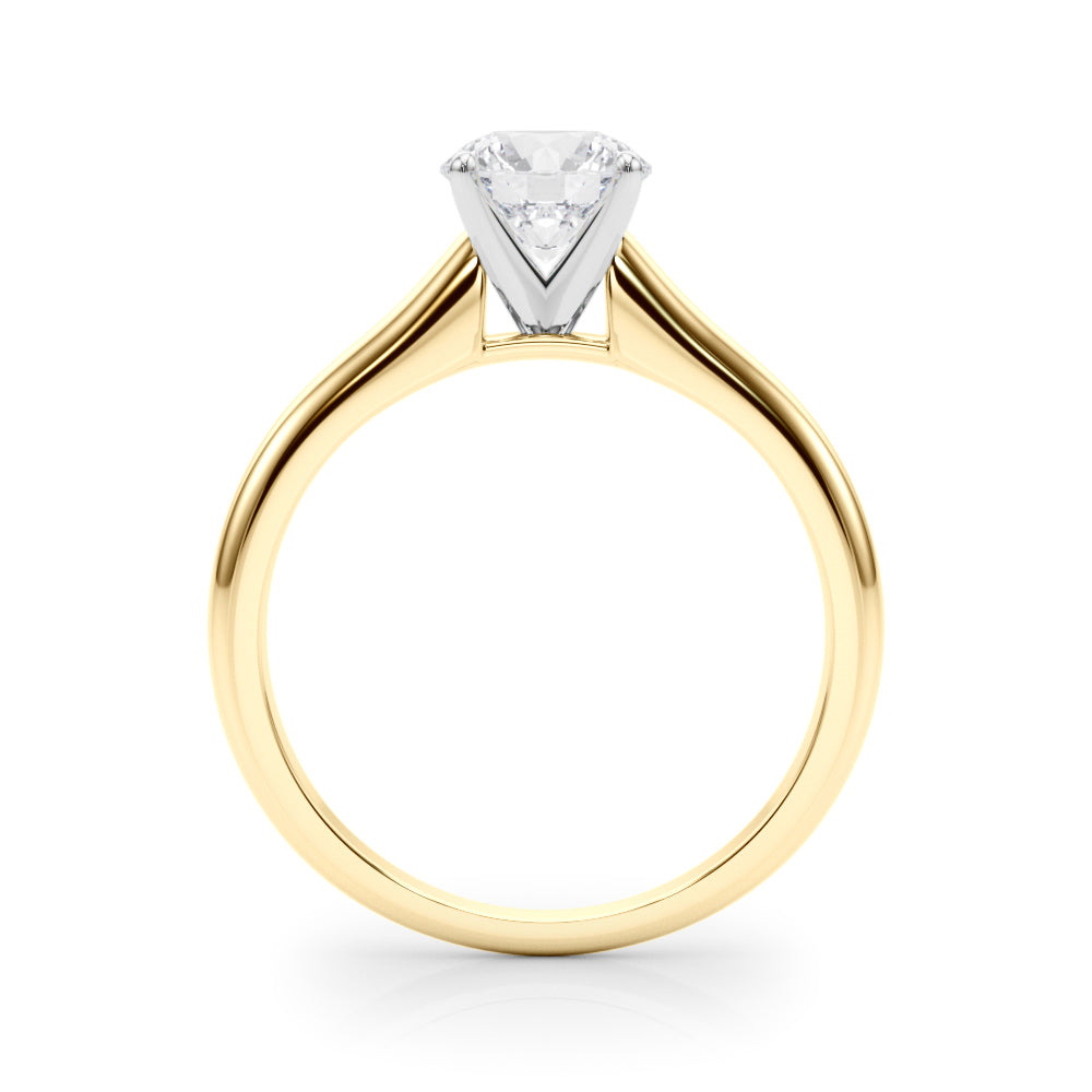 Isabella Round Diamond Solitaire Engagement Ring