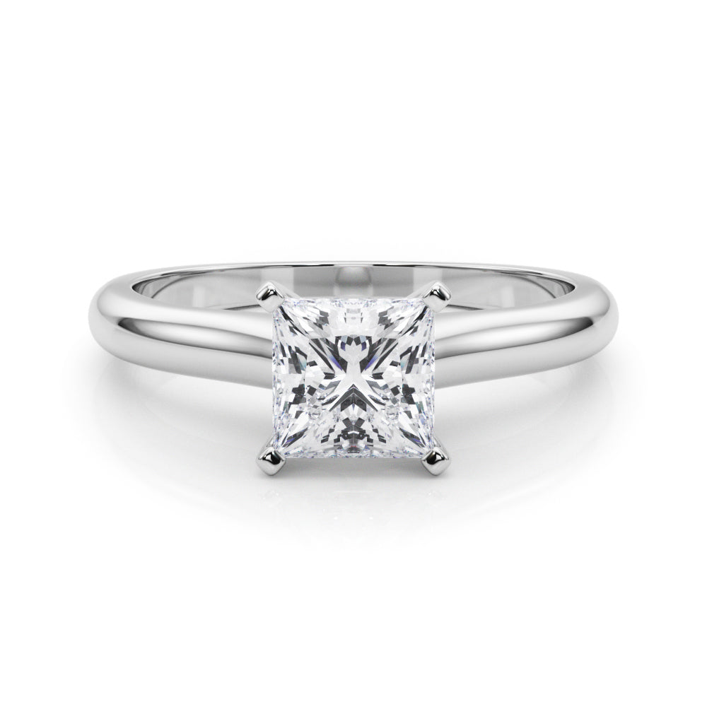 Isabella Princess Diamond Solitaire Engagement Ring
