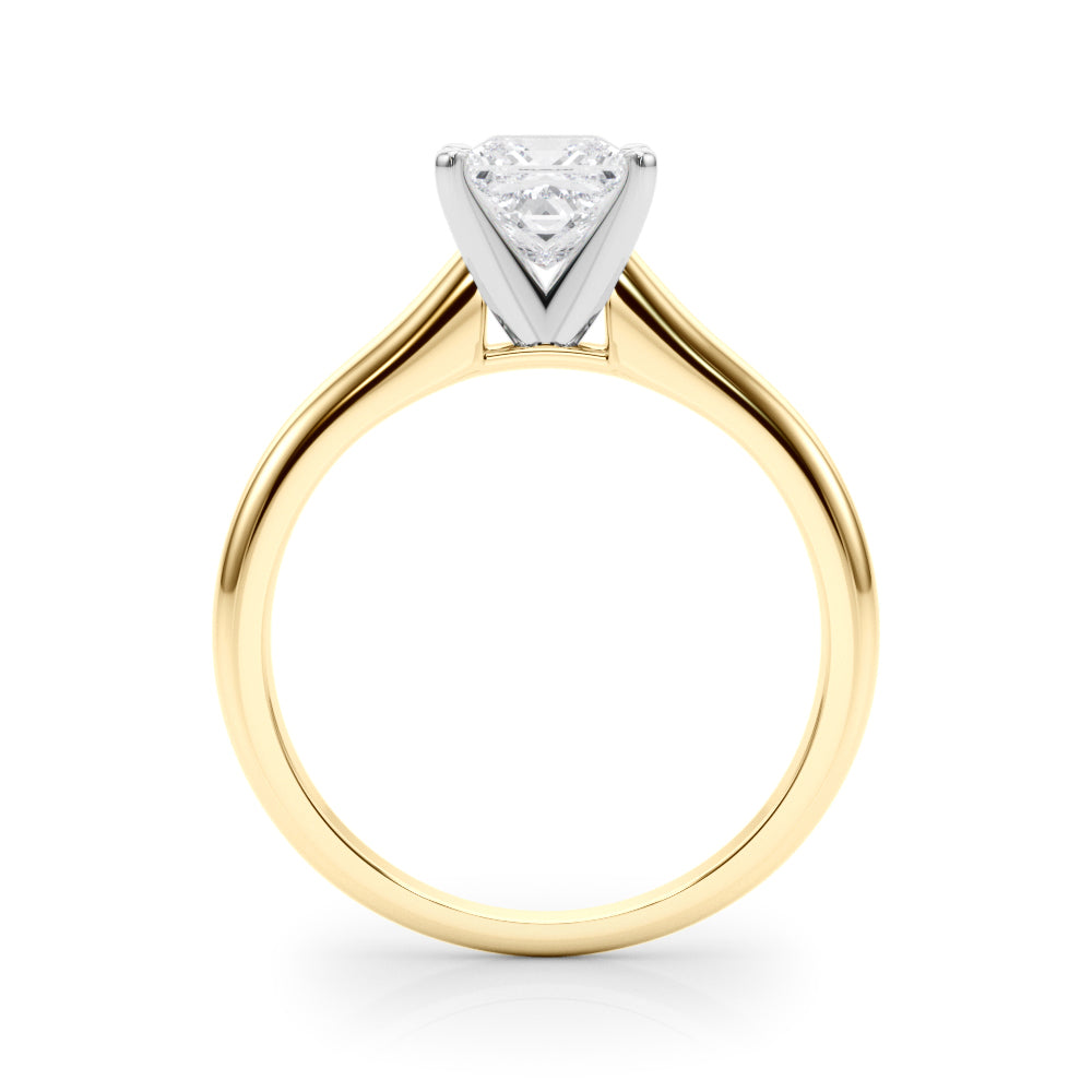 Isabella Princess Lab Grown Diamond Solitaire Engagement Ring IGI Certified
