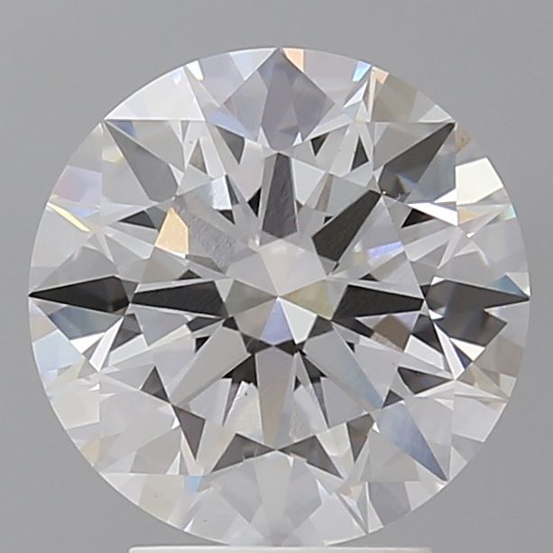 5.02 Carat D-IF Round Lab Diamond