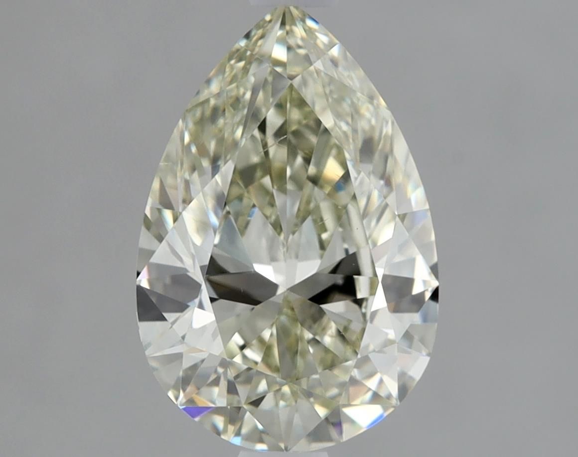 1.50 Carat L-VS2 Pear Cut Diamond