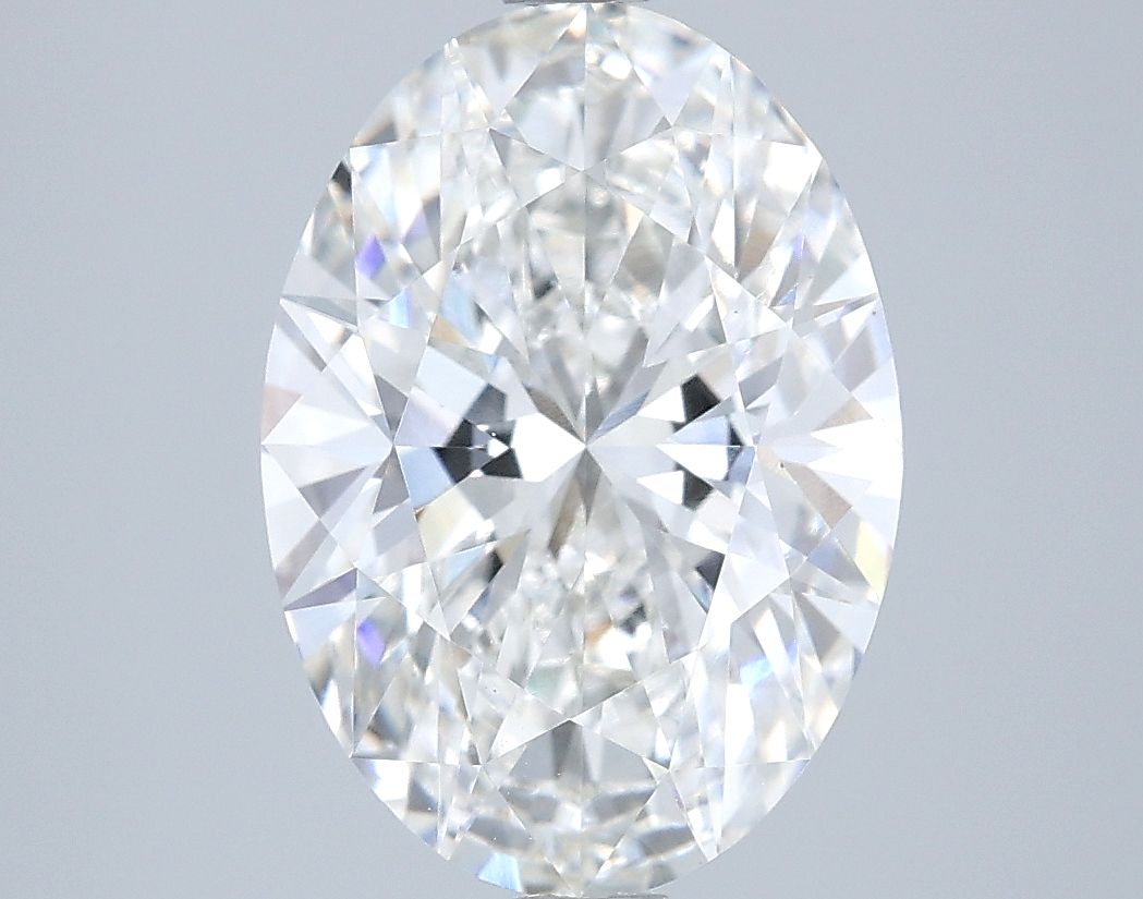 3.70 Carat F-VS1 Oval Lab Diamond