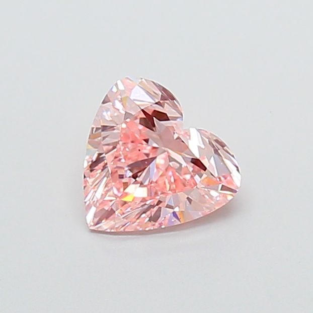 1.00 Carat Heart Cut Fancy Pink