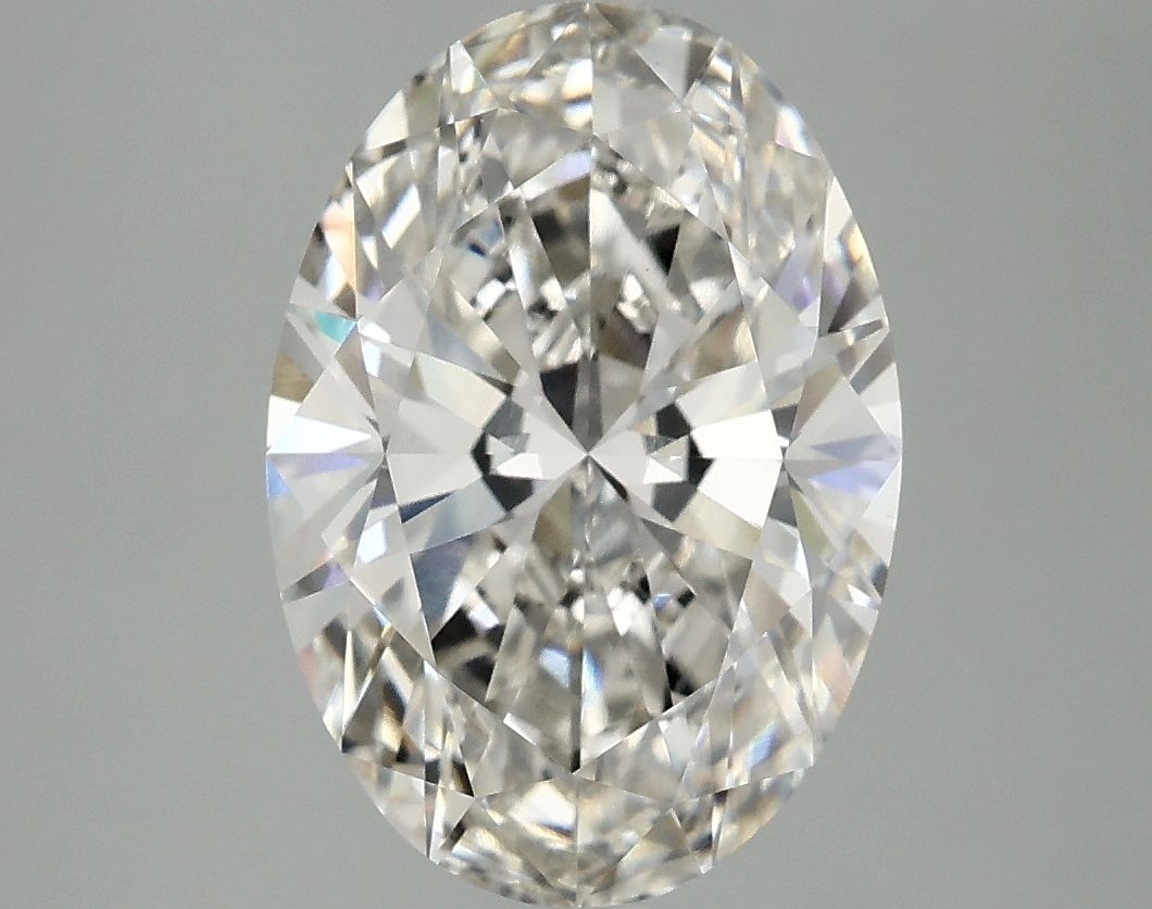 3.51 Carat H-VS1 Oval Lab Diamond
