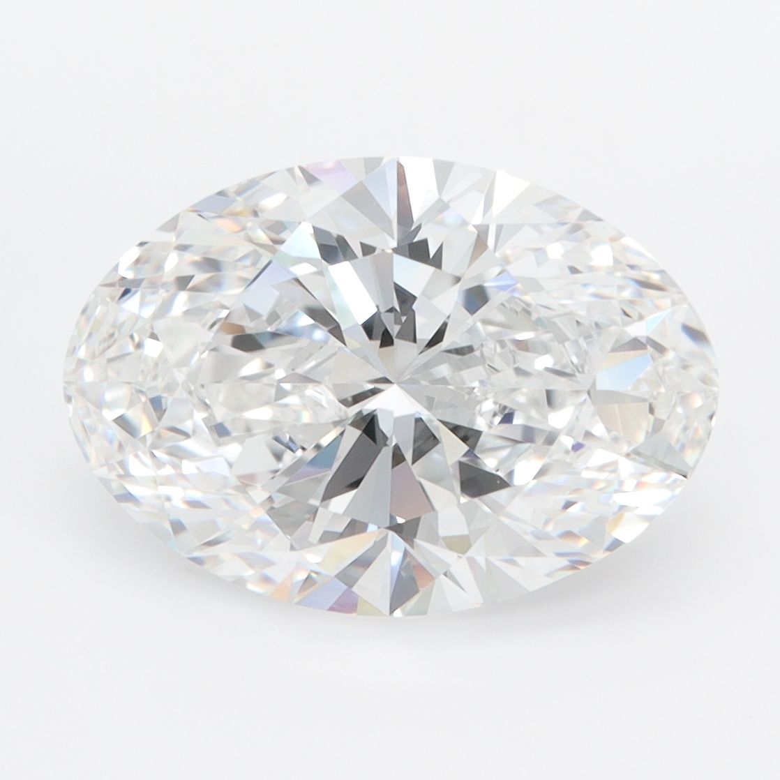 5.05 Carat F-VVS1 Oval Lab Diamond