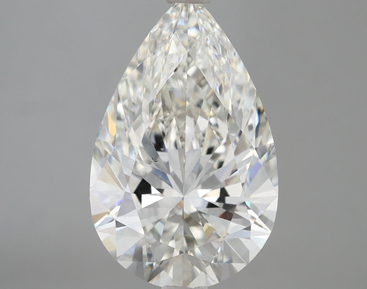 4.10 Carat H-VS1 Pear Lab Diamond