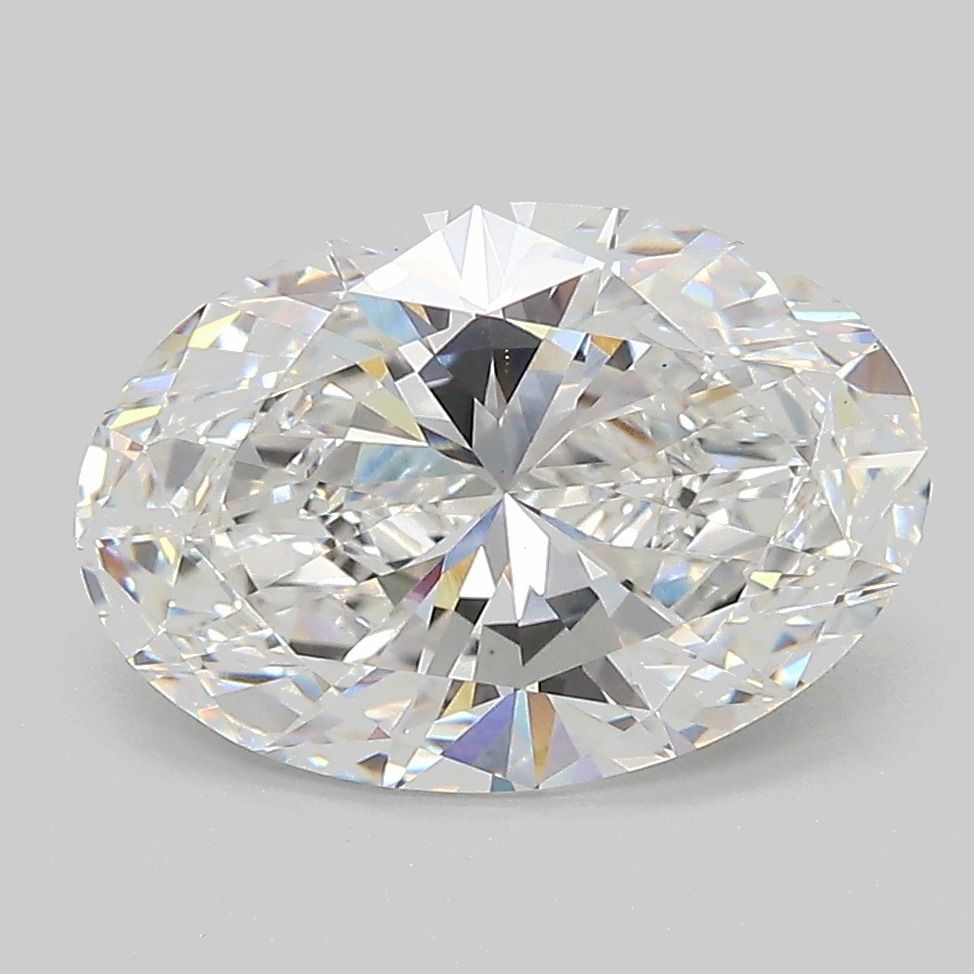 3.31 Carat E-VS1 Oval Lab Diamond