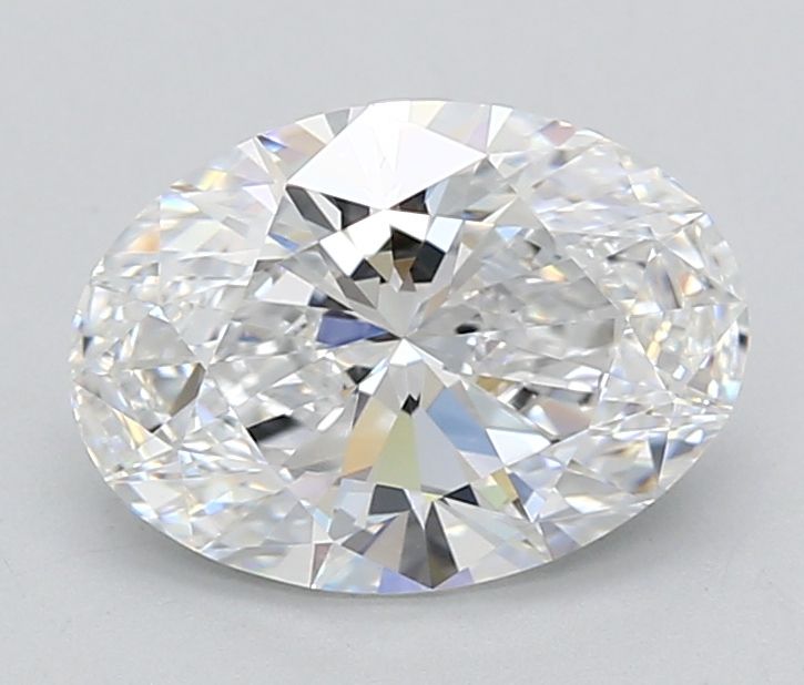 3.01 Carat D-VVS1 Oval Lab Diamond