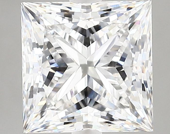 2.89 Carat D-VVS2 Princess Lab Diamond