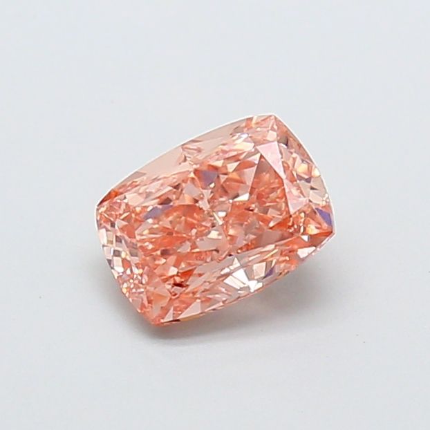 1.24 Carat Cushion Cut Fancy Pink