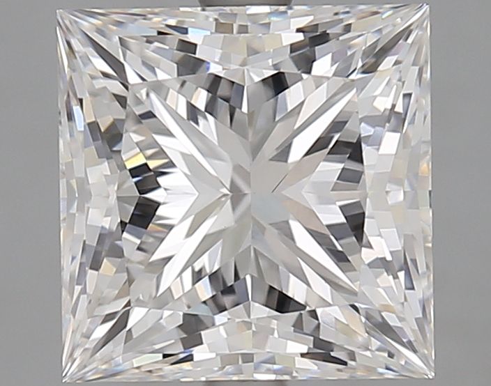 4.18 Carat E-VVS2 Princess Lab Diamond