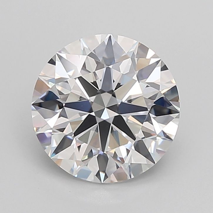 4.02 Carat D-IF Round Lab Diamond